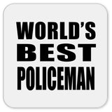 World's Best Policeman - Drink Coaster