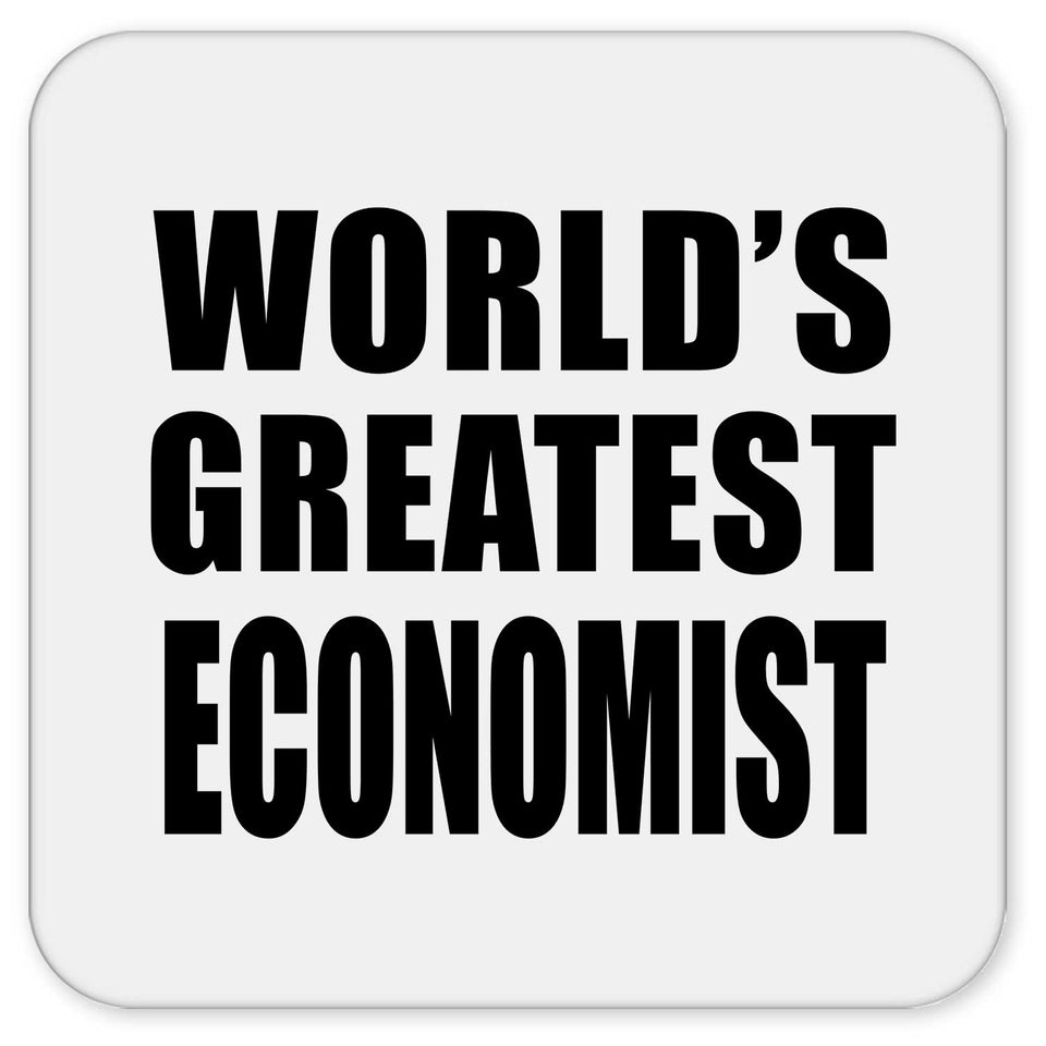 World's Greatest Economist - Drink Coaster