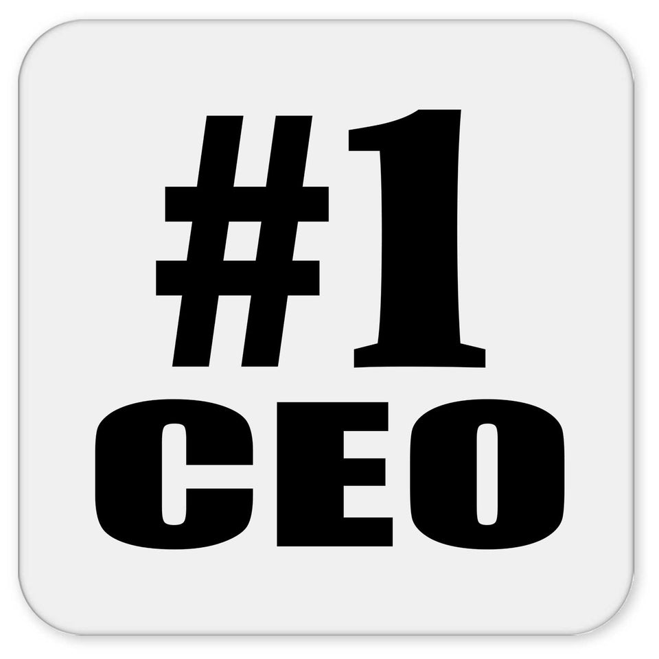 Number One #1 CEO - Drink Coaster