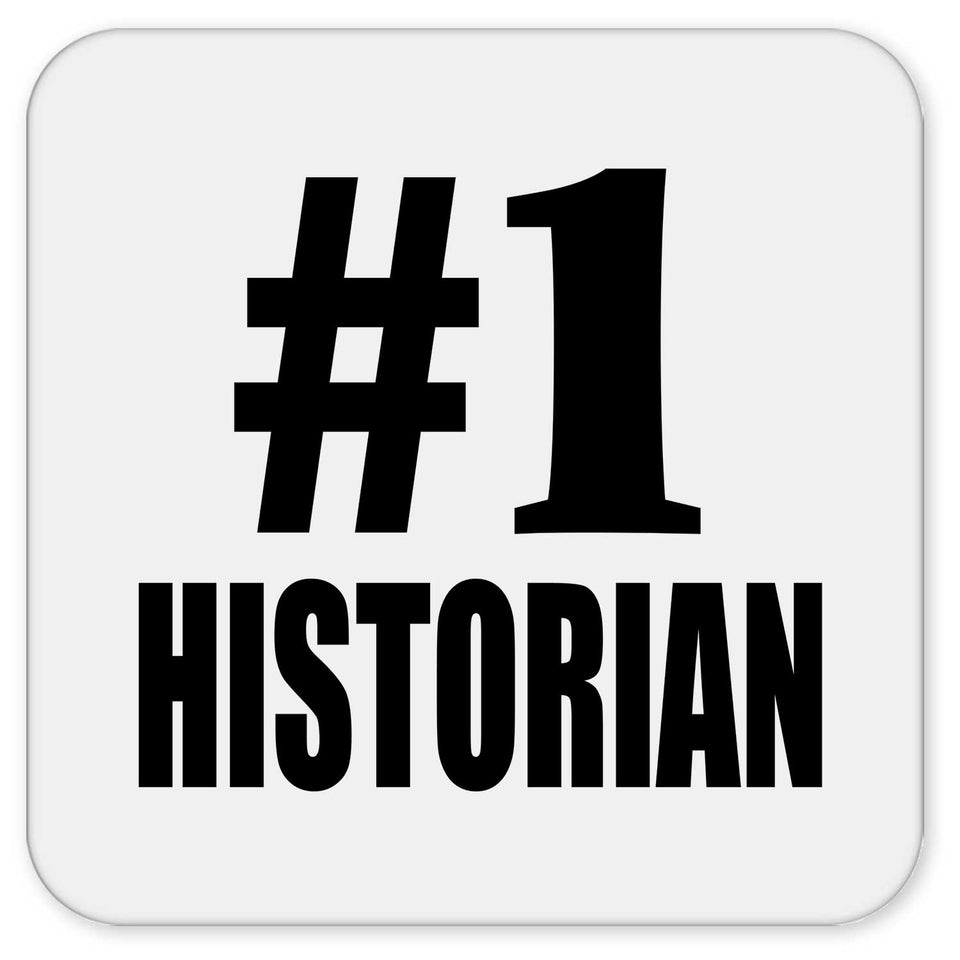 Number One #1 Historian - Drink Coaster