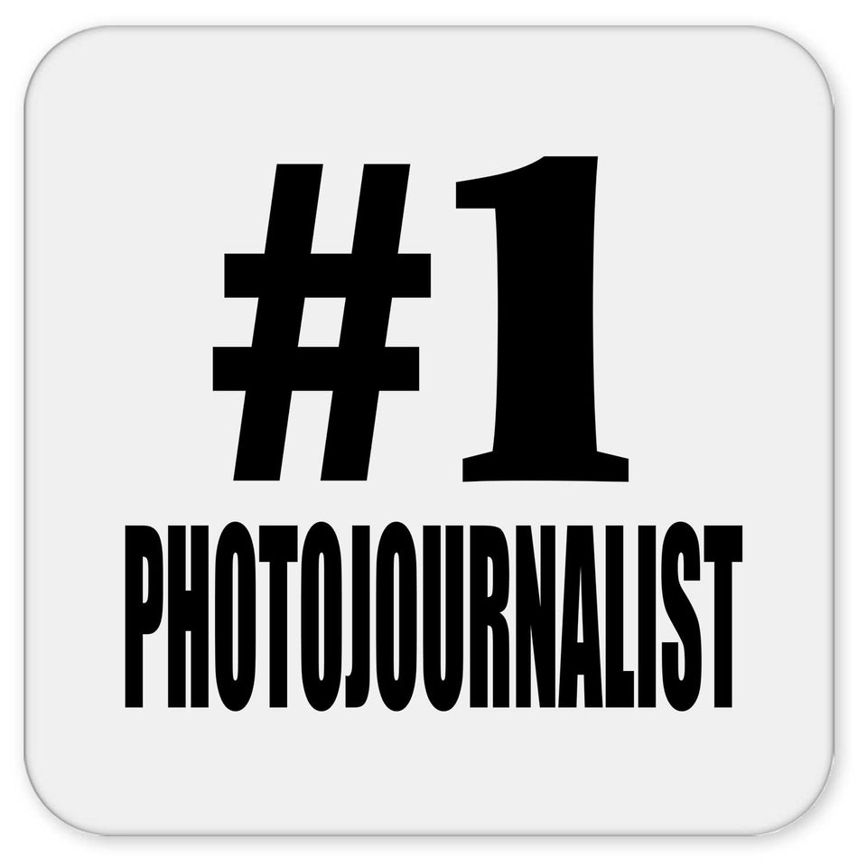 Number One #1 Photojournalist - Drink Coaster