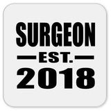 Surgeon Established EST. 2018 - Drink Coaster