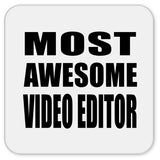 Most Awesome Video Editor - Drink Coaster