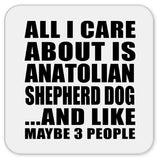 All I Care About Is Anatolian Shepherd Dog - Drink Coaster