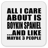 All I Care About Is Boykin Spaniel - Drink Coaster