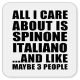 All I Care About Is Spinone Italiano - Drink Coaster