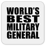 World's Best Military General - Drink Coaster
