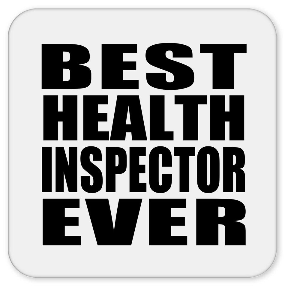 Best Health Inspector Ever - Drink Coaster