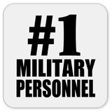 Number One #1 Military Personnel - Drink Coaster