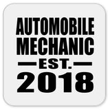 Automobile Mechanic Established EST. 2018 - Drink Coaster