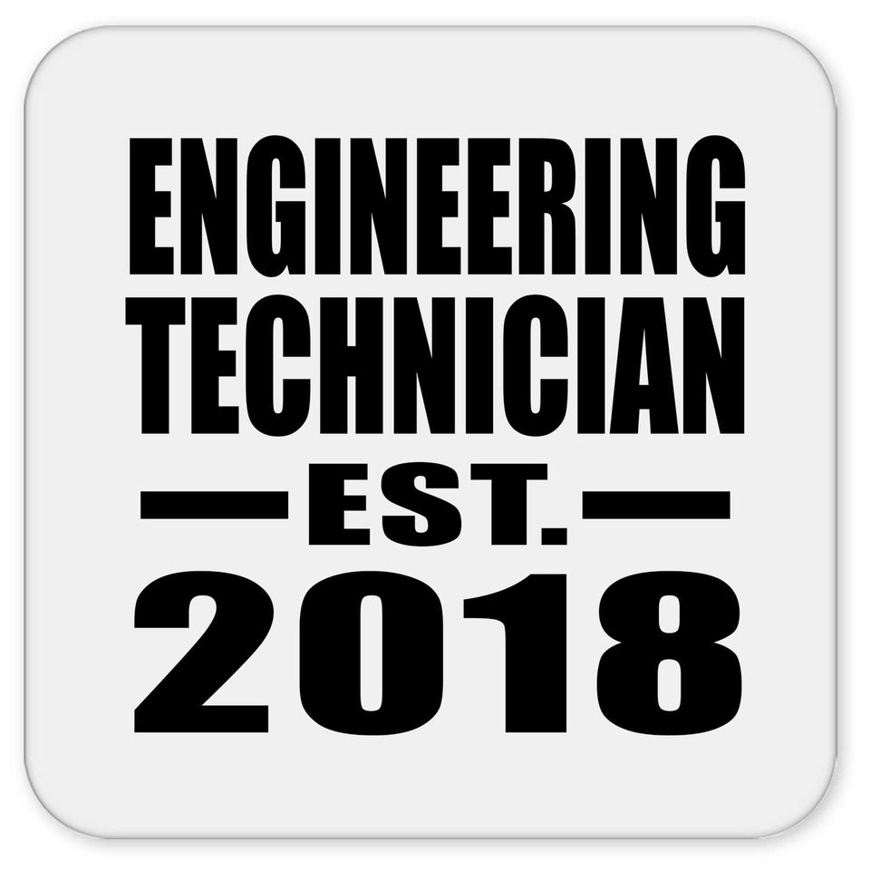 Engineering Technician Established EST. 2018 - Drink Coaster