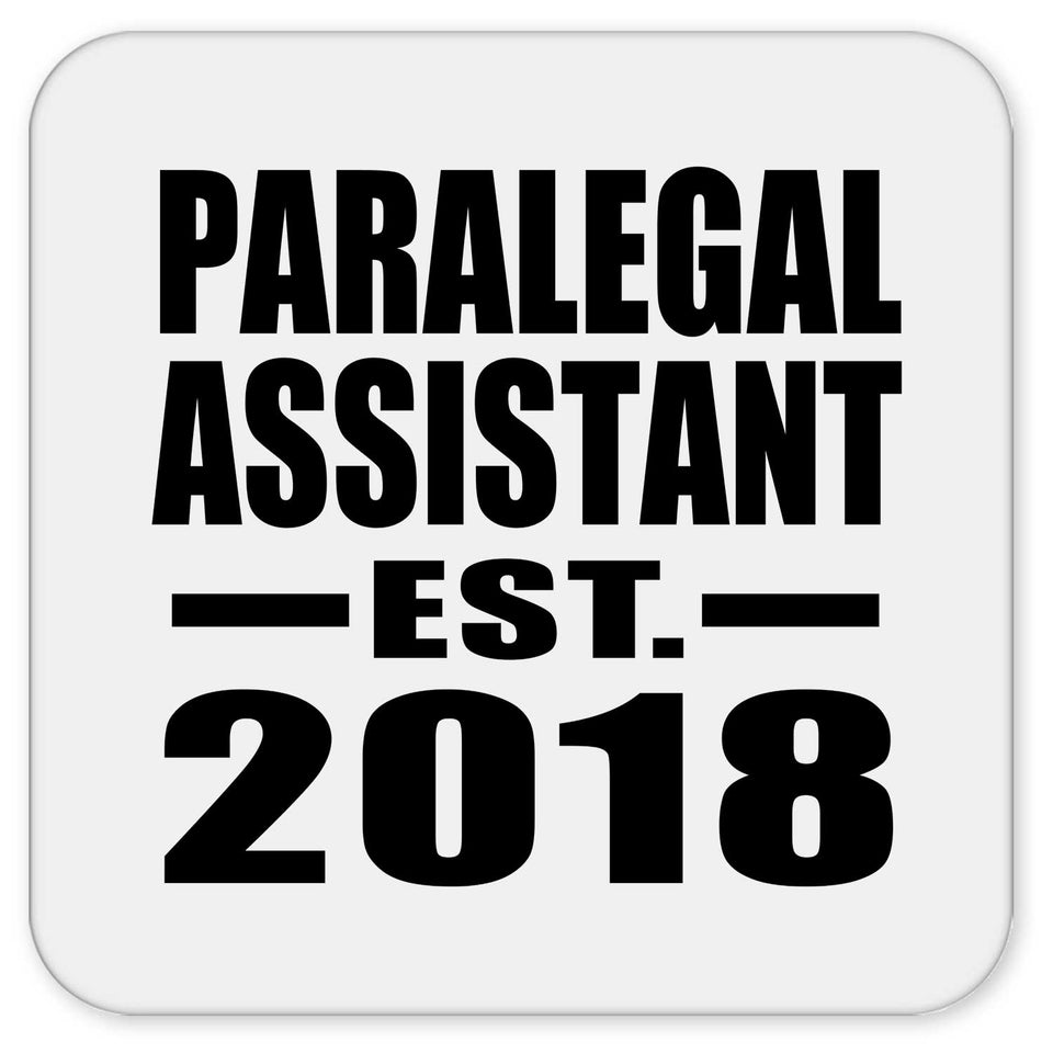 Paralegal Assistant Established EST. 2018 - Drink Coaster