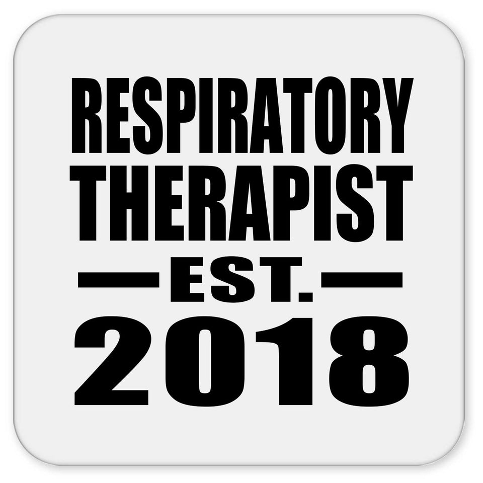 Respiratory Therapist Established EST. 2018 - Drink Coaster