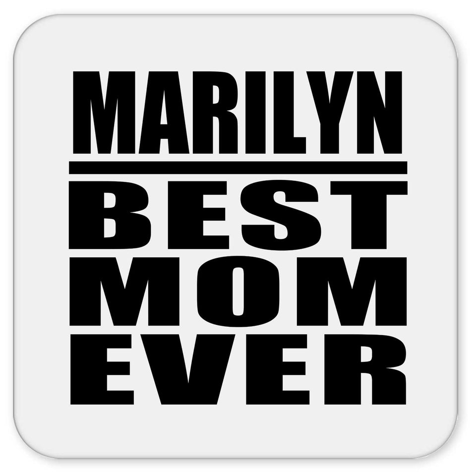 Marilyn Best Mom Ever - Drink Coaster