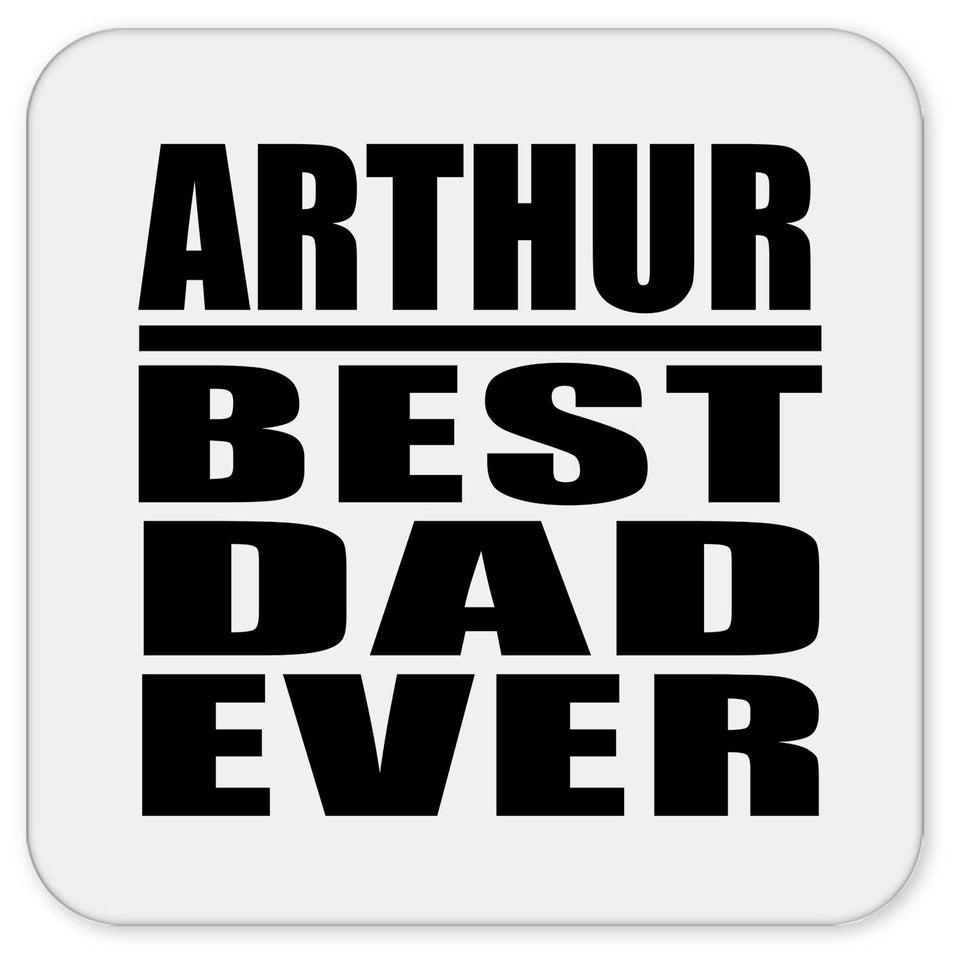 Arthur Best Dad Ever - Drink Coaster