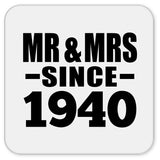84th Anniversary Mr & Mrs Since 1940 - Drink Coaster