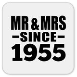 69th Anniversary Mr & Mrs Since 1955 - Drink Coaster