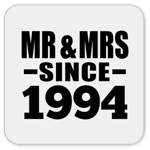 30th Anniversary Mr & Mrs Since 1994 - Drink Coaster