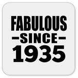 89th Birthday Fabulous Since 1935 - Drink Coaster