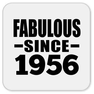68th Birthday Fabulous Since 1956 - Drink Coaster