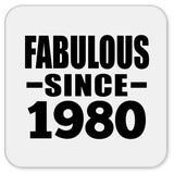 44th Birthday Fabulous Since 1980 - Drink Coaster