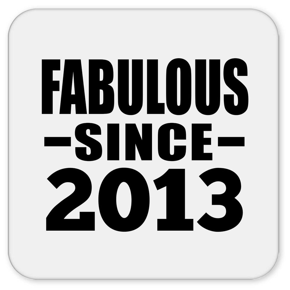 11th Birthday Fabulous Since 2013 - Drink Coaster