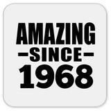 56th Birthday Amazing Since 1968 - Drink Coaster