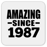 37th Birthday Amazing Since 1987 - Drink Coaster