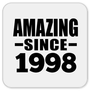 26th Birthday Amazing Since 1998 - Drink Coaster
