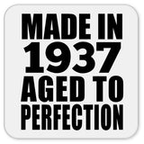 87th Birthday Made In 1937 Aged to Perfection - Drink Coaster
