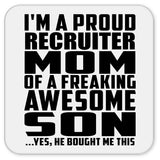 Proud Recruiter Mom Of Awesome Son - Drink Coaster
