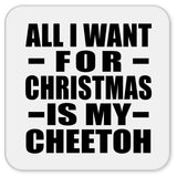 All I Want For Christmas Is My Cheetoh - Drink Coaster