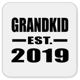 Grandkid Established EST. 2019 - Drink Coaster