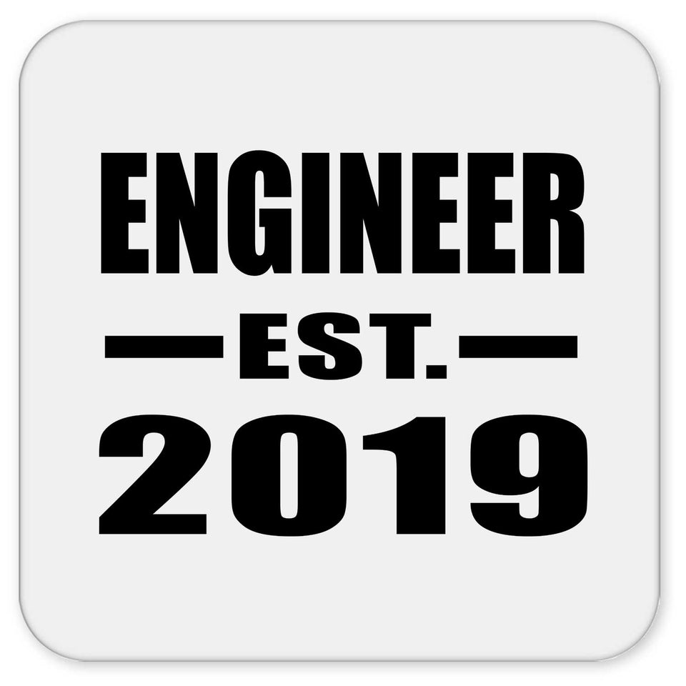 Engineer Established EST. 2019 - Drink Coaster