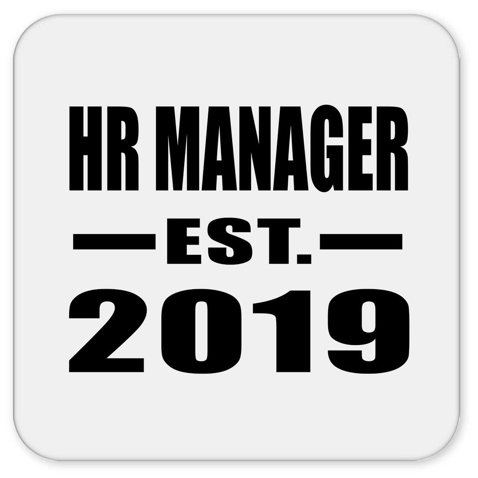 HR Manager Established EST. 2019 - Drink Coaster