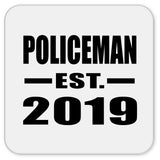 Policeman Established EST. 2019 - Drink Coaster