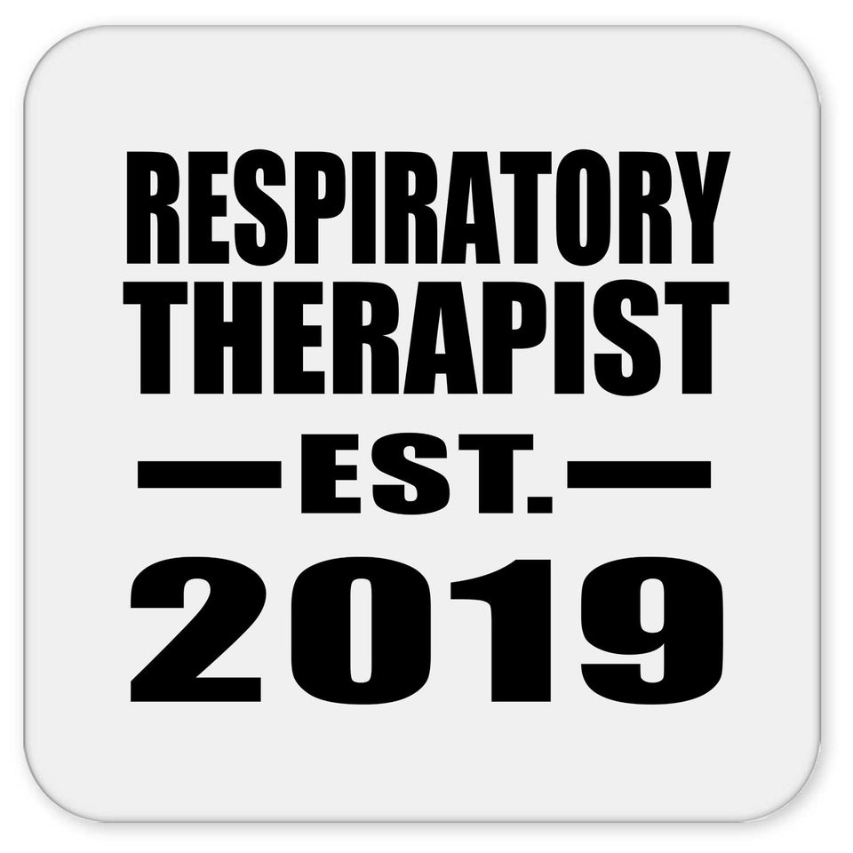 Respiratory Therapist Established EST. 2019 - Drink Coaster