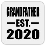 Grandfather Established EST. 2020 - Drink Coaster