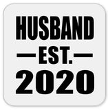 Husband Established EST. 2020 - Drink Coaster