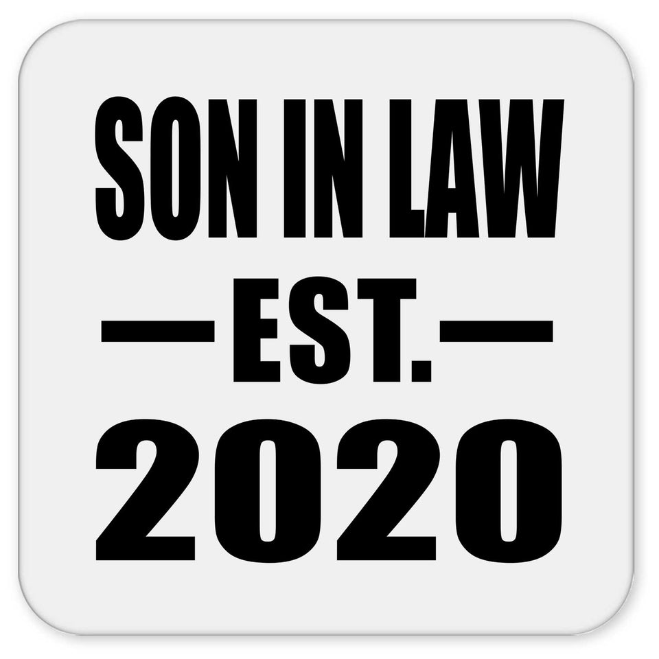 Son In Law Established EST. 2020 - Drink Coaster