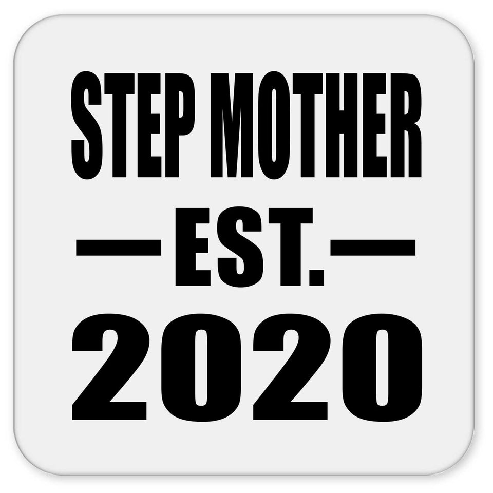 Step Mother Established EST. 2020 - Drink Coaster