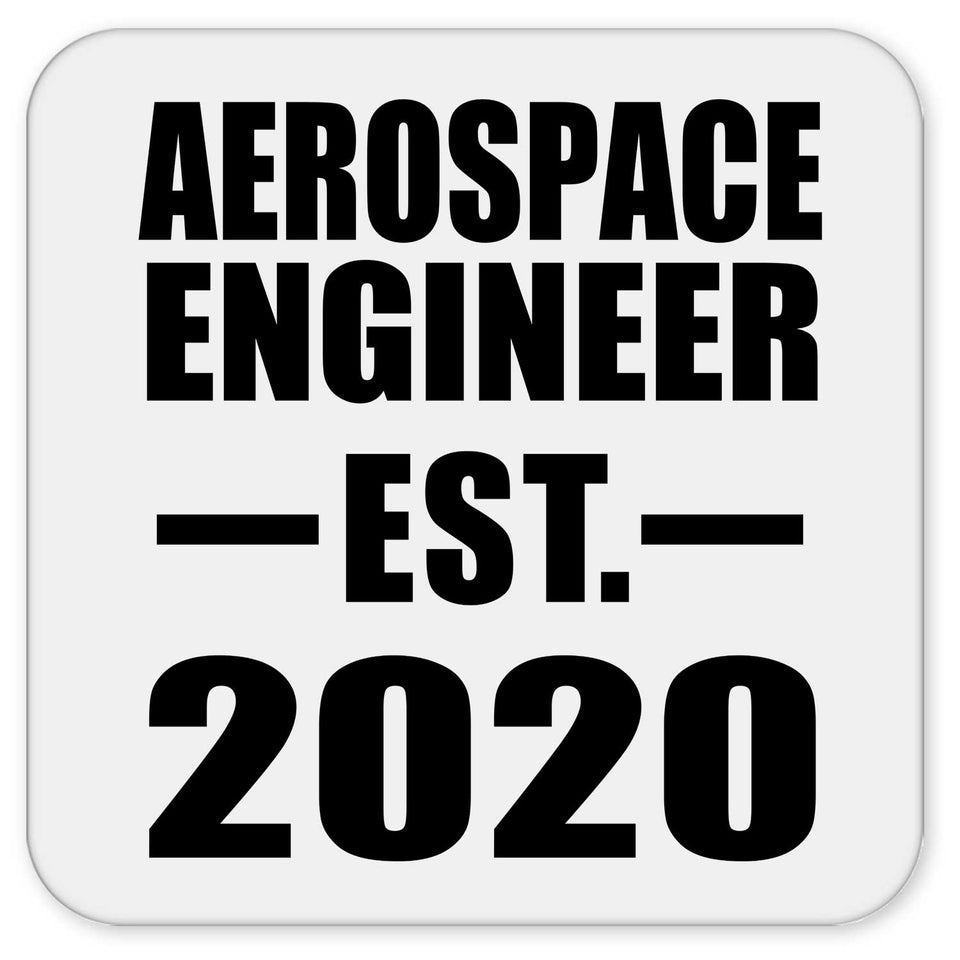 Aerospace Engineer Established EST. 2020 - Drink Coaster