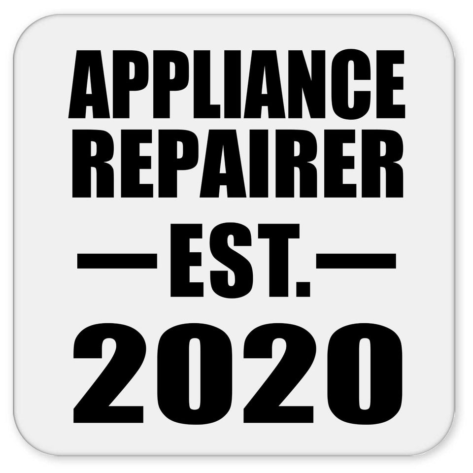 Appliance Repairer Established EST. 2020 - Drink Coaster