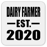 Dairy Farmer Established EST. 2020 - Drink Coaster