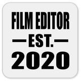 Film Editor Established EST. 2020 - Drink Coaster