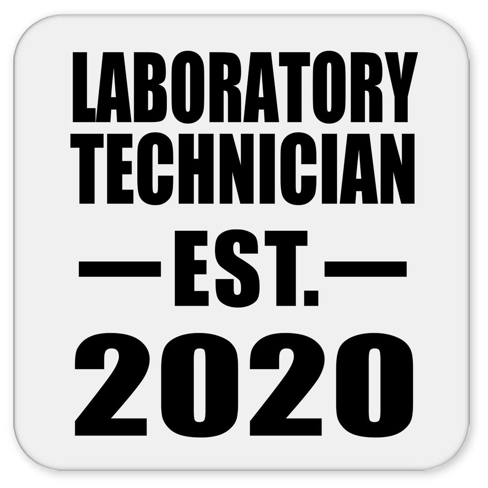 Laboratory Technician Established EST. 2020 - Drink Coaster