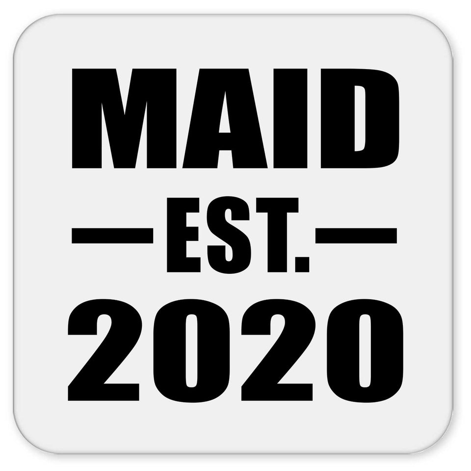 Maid Established EST. 2020 - Drink Coaster
