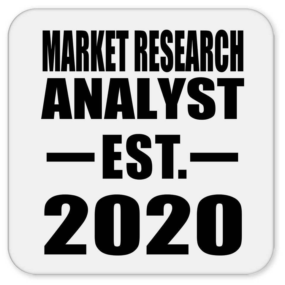 Market Research Analyst Established EST. 2020 - Drink Coaster