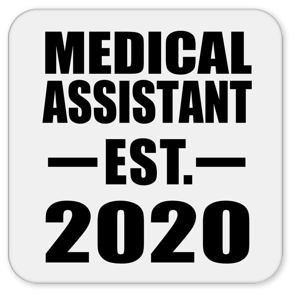 Medical Assistant Established EST. 2020 - Drink Coaster