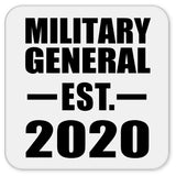 Military General Established EST. 2020 - Drink Coaster